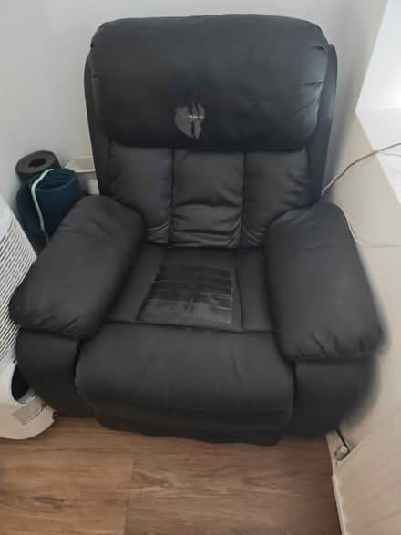 Photo of free Electric faux leather recliner (Eynsham OX29) #1