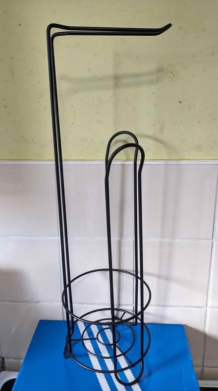 Photo of free Addis Black Toilet Roll Holder (PL4 Greenbank.) #2