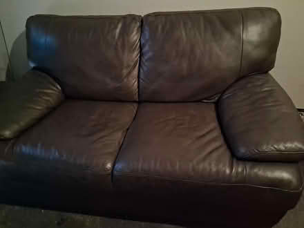 Photo of free Leather 2-seater Couch (K2H 9C6) #1