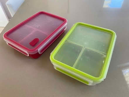 Photo of free 2 lunch boxes (Farnham,lower bourne) #1