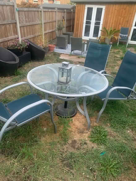 Photo of free 4 chairs & table (Walthamstow) #1