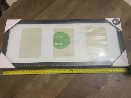Photo of free Dunelm photo frame - black & cream (SW16) #1