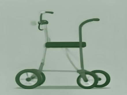 Photo of Simple wheeled rollator walking frame (Pinner HA5) #1