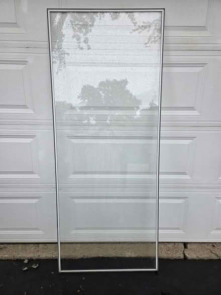 Photo of free Storm Door window (83 and Arlington Heights Rd.) #1