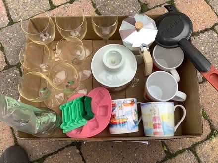 Photo of free Assorted glasses, mugs, etc (HG1 near to the hospital) #1