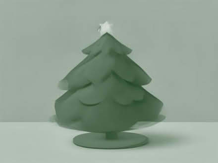 Photo of Christmas tree and decorations (Sompting BN15) #1