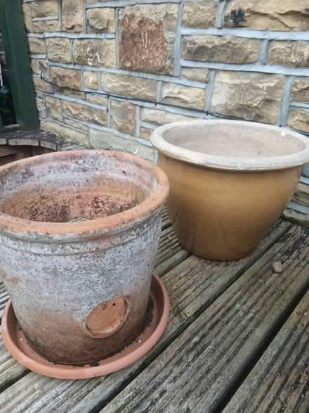 Photo of free 2 planters (Baildon BD17) #1