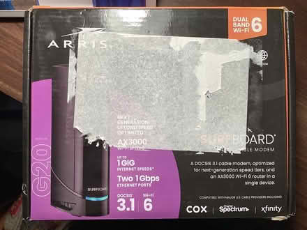 Photo of free arris surfboard wi-fi modem (Orchards) #1