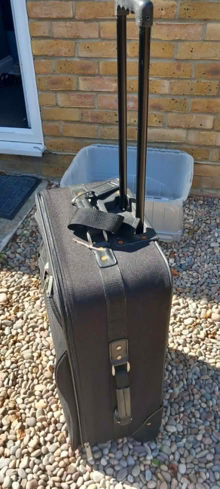 Photo of free Black medium sized suit case (Horndon On The Hill SS17) #1