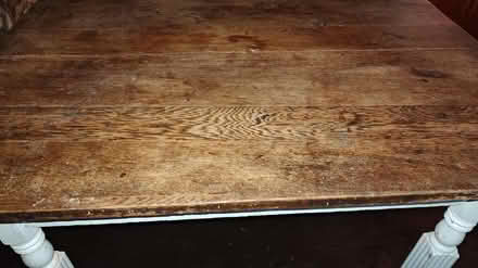 Photo of free Antique oak kitchen table (Bootle, L20) #3