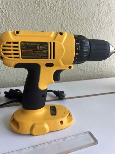 Photo of free Dewalt DC970 drill (Nr Fresh Pond & Mt Auburn Cem.) #2