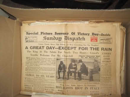Photo of free Original newspapers (Lichfield Boley Park WS14) #4