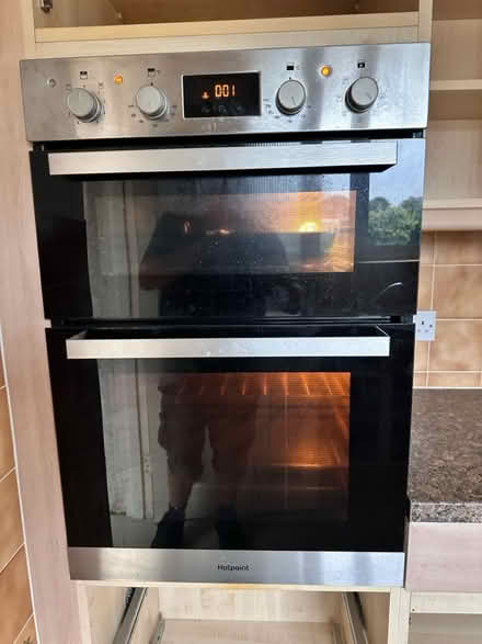 Photo of free Hotpoint double oven (West Sussex BN14) #1