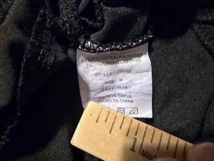 Photo of free Black Drawstring Tapered Joggers M (West 7th) #4