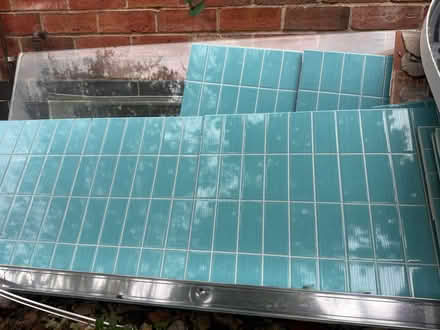 Photo of free Turquoise tiles (NG12 Cropwell Bishop) #1