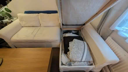 Photo of free Pull-Out Couch with Storage (Oxhey, WD19) #2