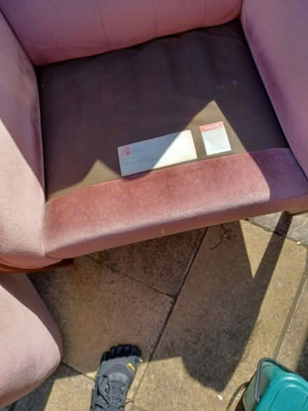 Photo of free Upholstered armchair (Blackhorse Lane SG4) #2