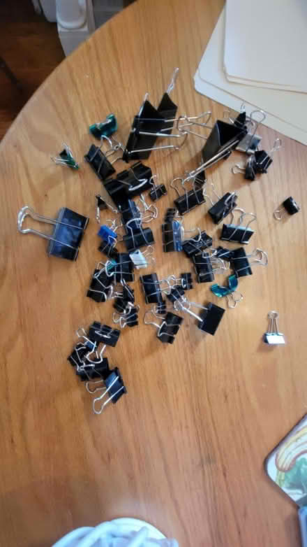 Photo of free Binder clips (Capitol Hill) #1