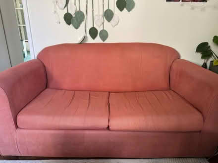 Photo of free Red Loveseat (Mile Cross NR3) #1