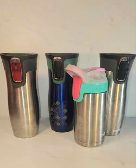 Photo of free CONTIGO Stainless Coffee Mugs (Danforth and Greenwood) #1