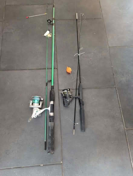 Photo of free Two fishing rods (youth size?) (Berkhamsted HP4) #1