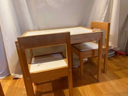 Photo of free IKEA kids table and chairs (Moycullen Galway) #1