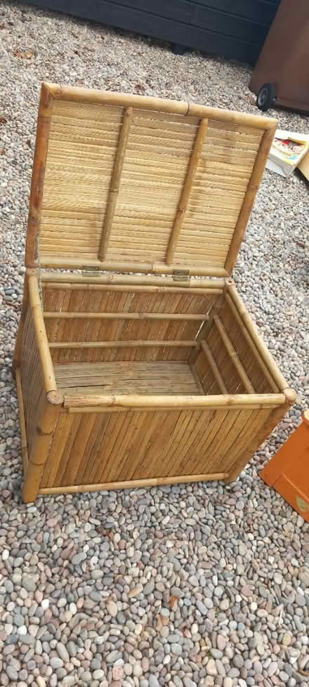 Photo of free Bamboo storage box (Horndon On The Hill SS17) #2