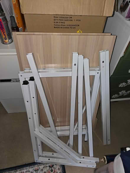 Photo of free L Shape Desk (pendle BB8) #1
