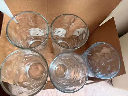 Photo of free 5 tall glasses (Bidston CH43) #3