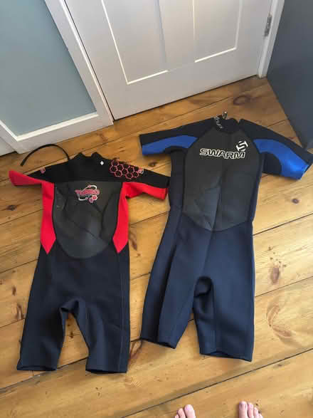 Photo of free 2 x shortie wetsuits (St Albans AL3) #1