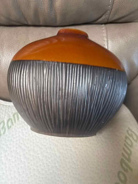 Photo of free Two tone brown vase (San Carlos) #1