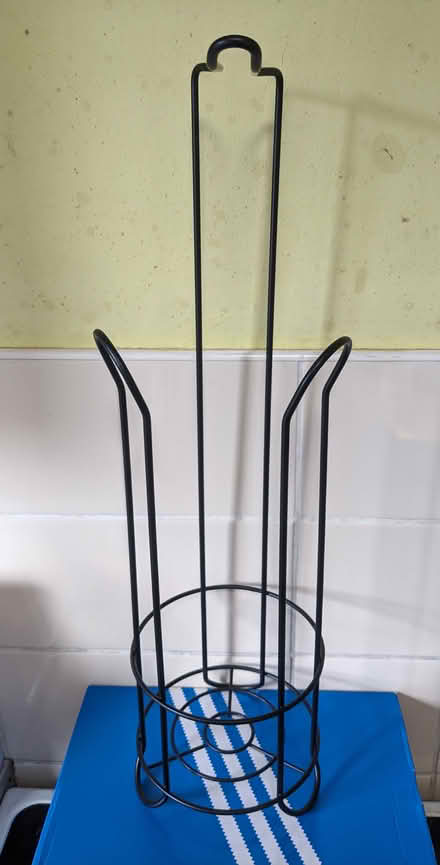 Photo of free Addis Black Toilet Roll Holder (PL4 Greenbank.) #3