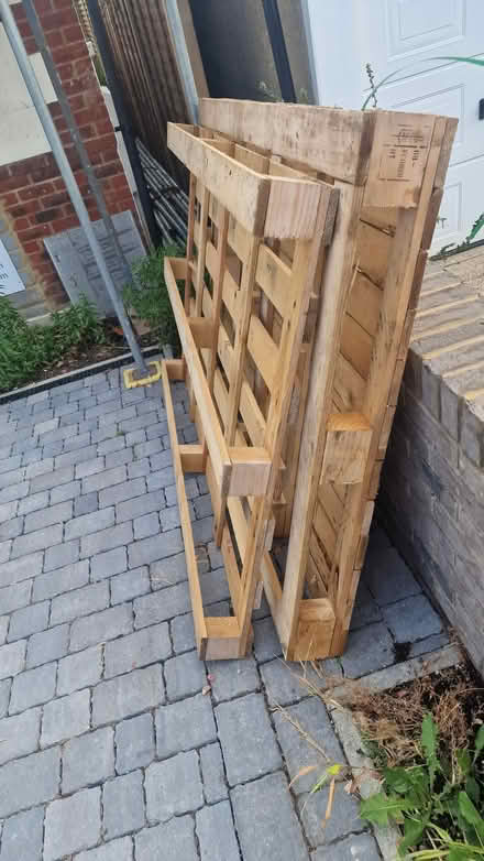 Photo of free Two Wooden pallets (Epsom KT17) #2