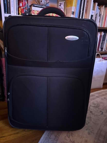 Photo of free 2 SUITCASES (1 carry-on, 1 checked) (108 and Broadway) #1