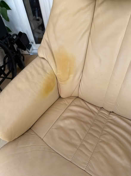 Photo of free Reclining swivel chair & footstool (Hatfield AL10) #2