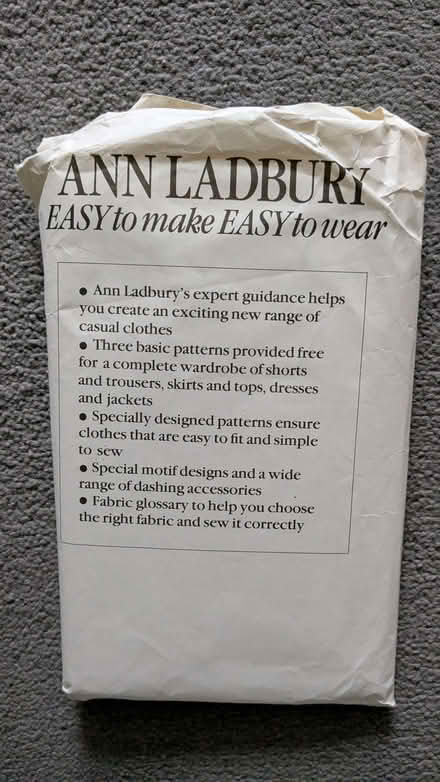 Photo of free Ann Ladbury three basic patterns (Tring Wharf HP23) #1