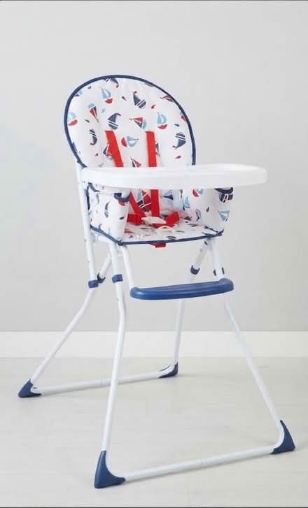 Photo of free Folding Baby Highchair Sailboat prt (Eagle street, Leam, CV31) #1