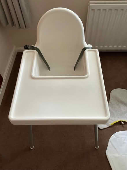 Photo of free IKEA high chair plus supporting cushion and cover (Willaston CW5) #1