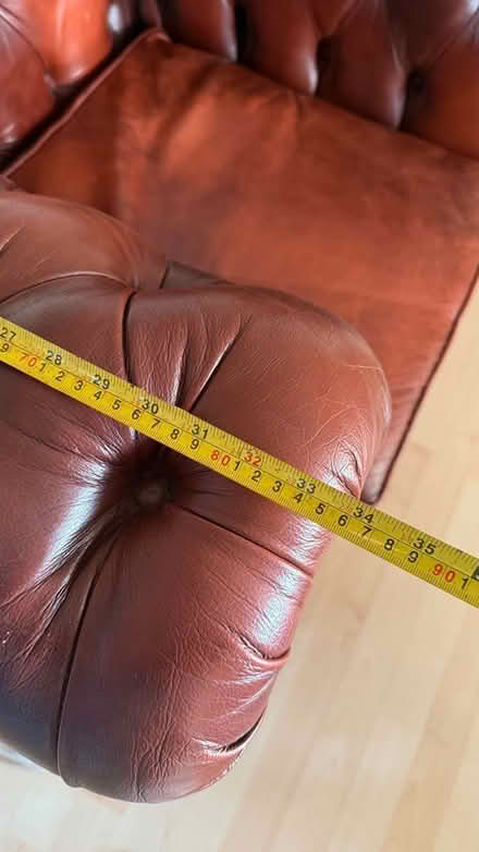 Photo of free Chesterfield single seat couch (ML4 Bellshill) #4