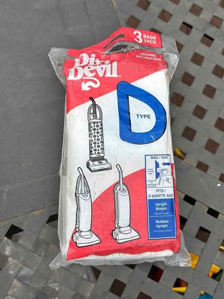 Photo of free Dirt Devil Type D Vacuum Bags (Parsippany, NJ) #1