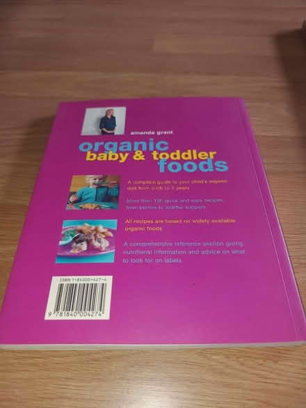 Photo of free Baby and toddler recipe book (Handsworth S13) #2