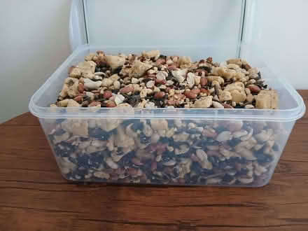 Photo of free 1. Large container of bird food (Bournemouth BH1) #2