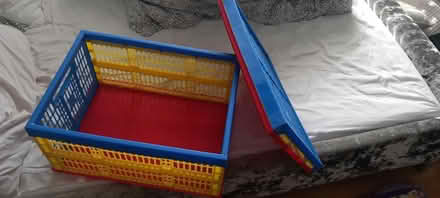 Photo of free Plastic collapsible crates/boxes (Horndon On The Hill SS17) #1