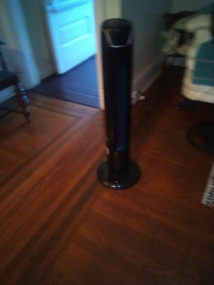 Photo of free Pelonis tower fan (60th cedar ave 19143) #1