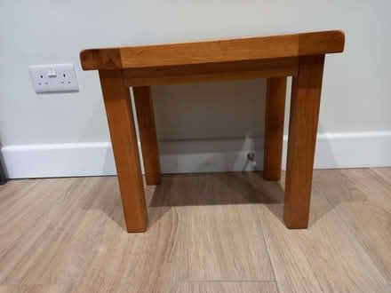 Photo of free Solid wood table in good condition (sm6 8by) #2