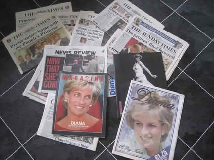 Photo of free Royal memorabilia newspapers (Lichfield Boley Park WS14) #2