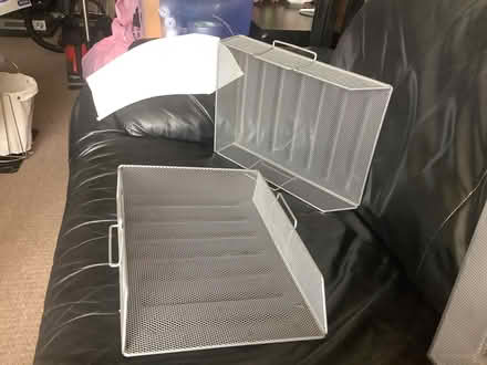 Photo of free Metal sorting tray with magazine rack (Leighton Buzzard LU7) #3