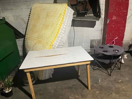 Photo of free Tv doll bed frame mattress (Fairfax virginia) #4