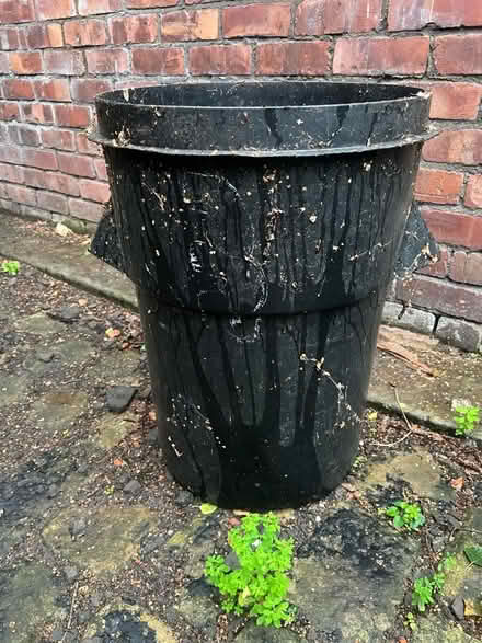 Photo of free Black plastic bin no lid (Hulme M16) #1