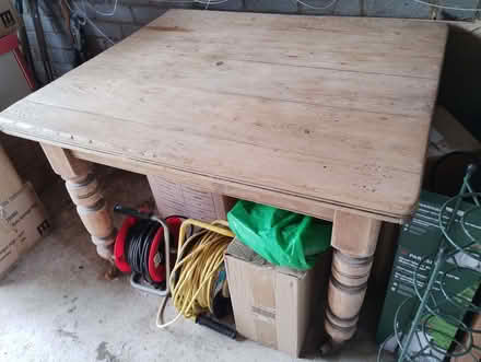 Photo of free Pine table. (Deganwy LL30) #1